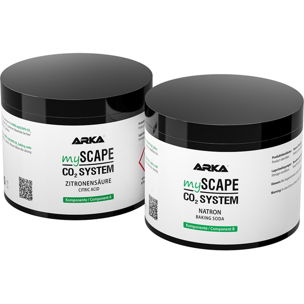 Arka myScape CO2 Nachfllung 2x 400g | Zitronensure und Natron Refiller