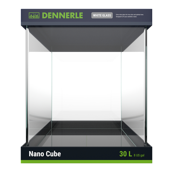 Dennerle Nano Cube White Glass 30L Weiglas-Aquarium